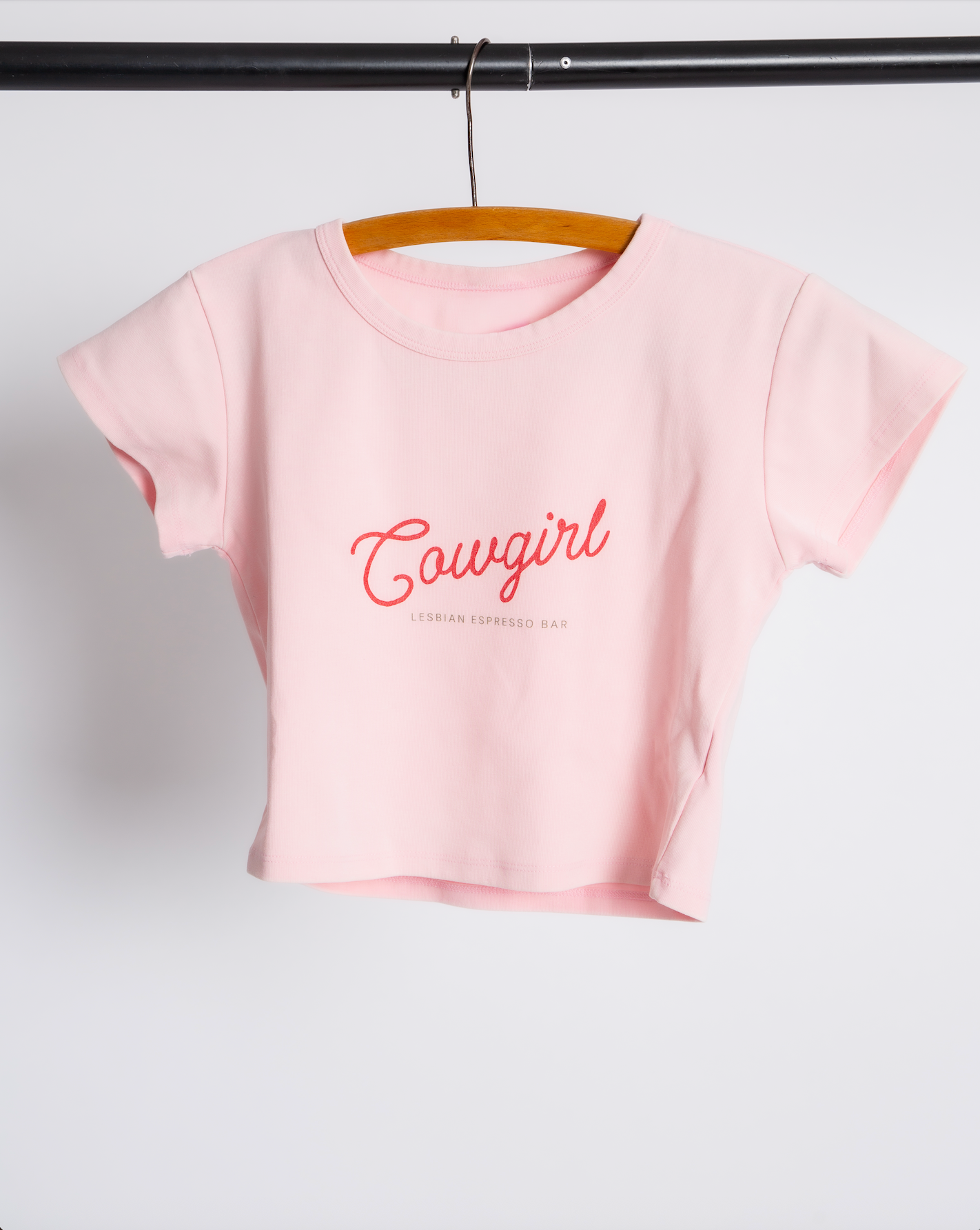 Cowgirl Baby Tee - Pink (Preorder)